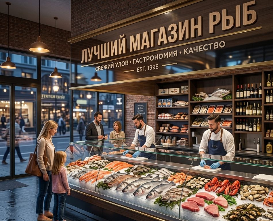 Лучший магазин рыб!