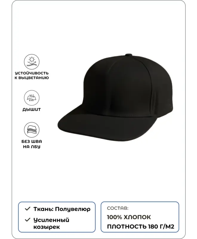 Бейсболка классическая