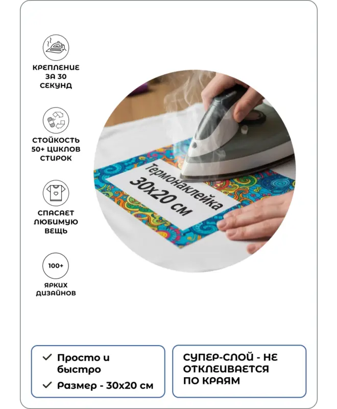 Термонаклейка на одежду