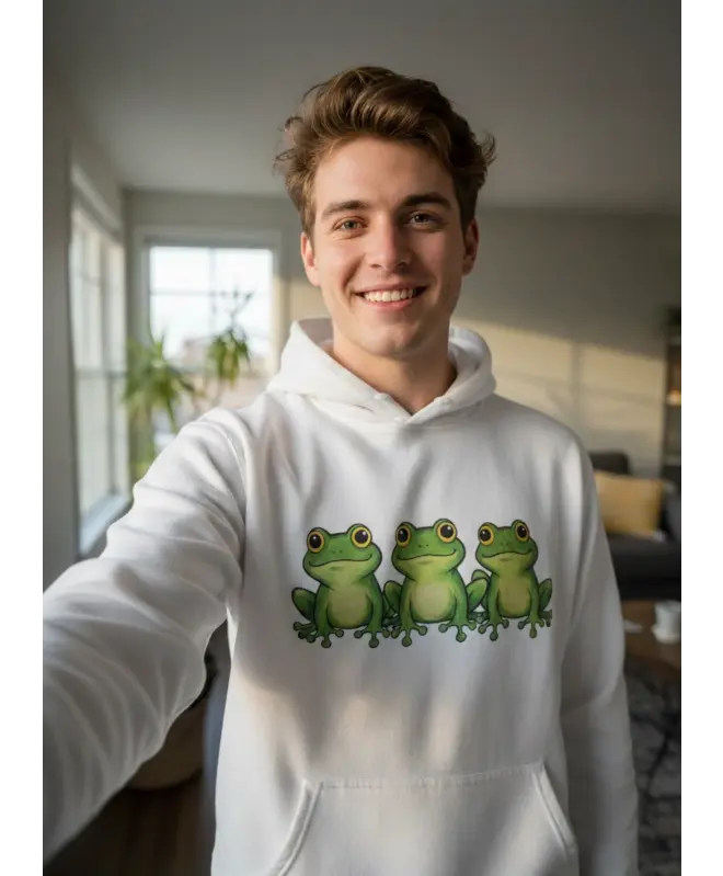 Худи OVERSIZE "жабки"