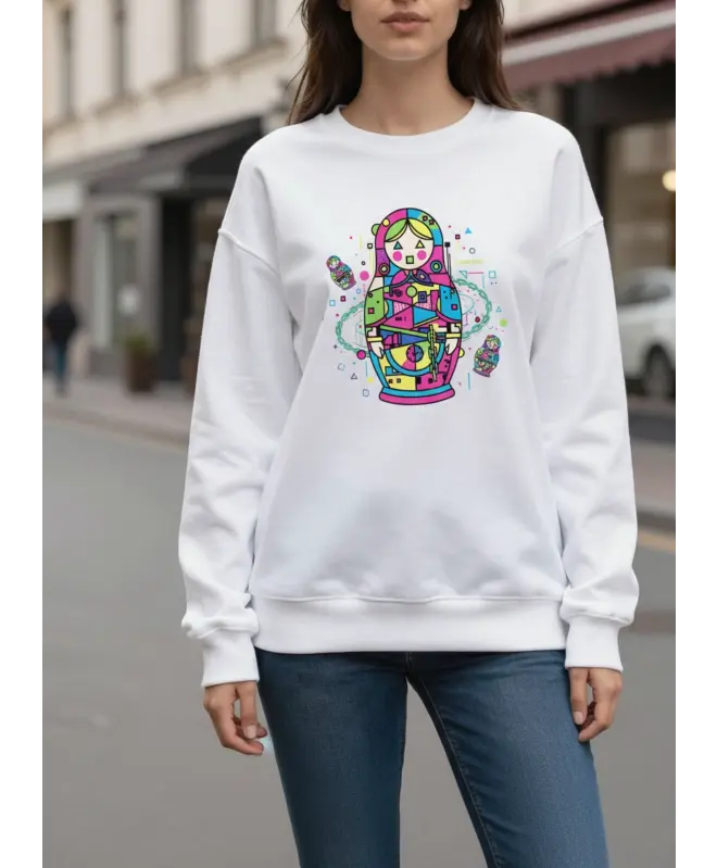 Свитшот "Матрешка Игровая"