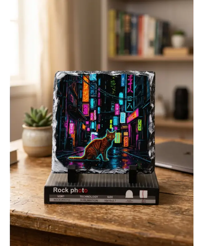 Фотокамень "Cyber Cat"