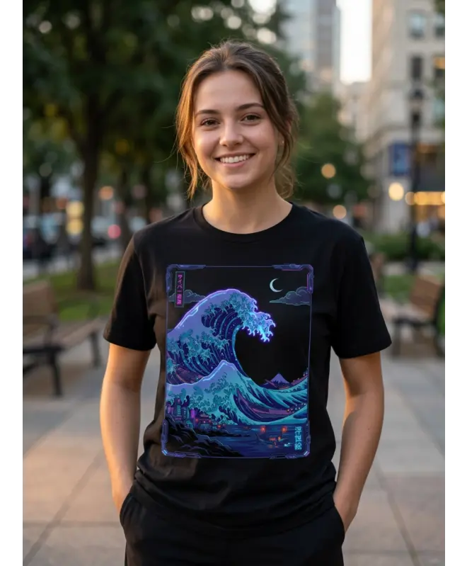 Футболка Классическая "Цунами"
