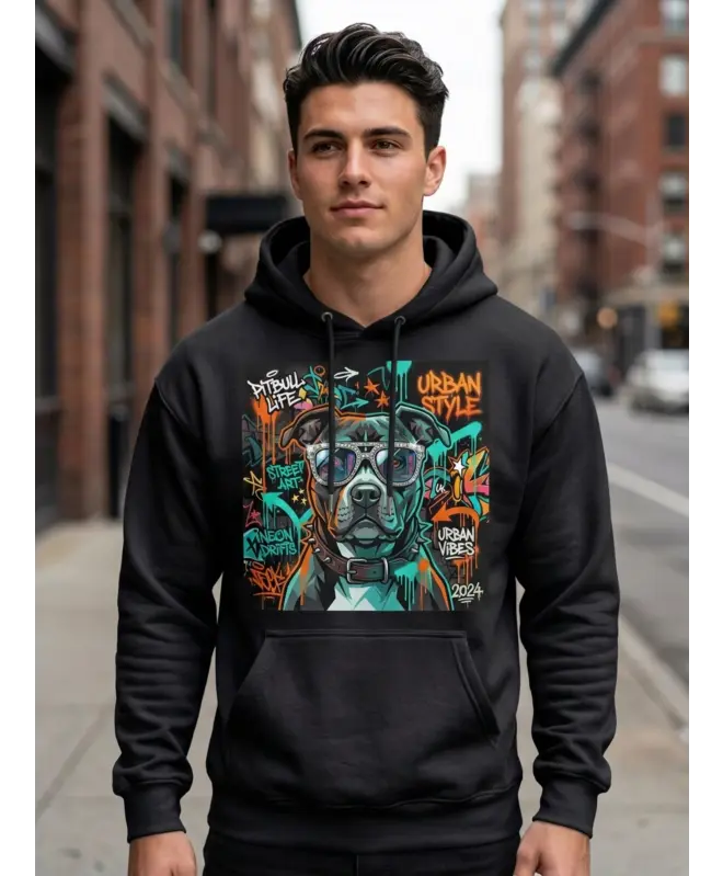 Худи Классика "Neon Dog"