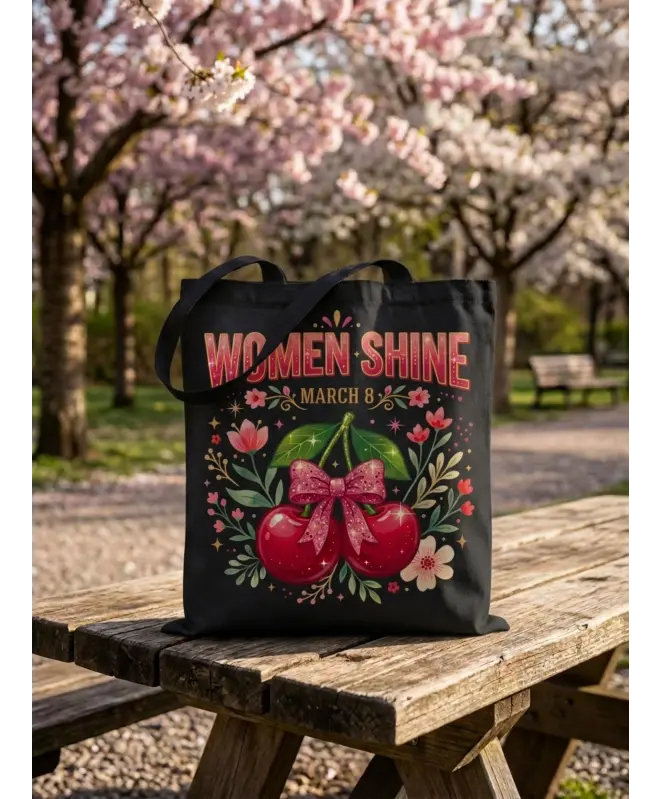 Холщовая сумка (Шоппер) "Women Shine"