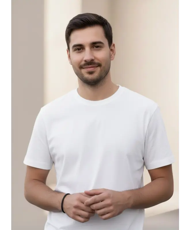 Футболка из плотной ткани