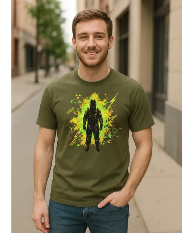 Футболка бесшовный крой "BIOHAZARD"