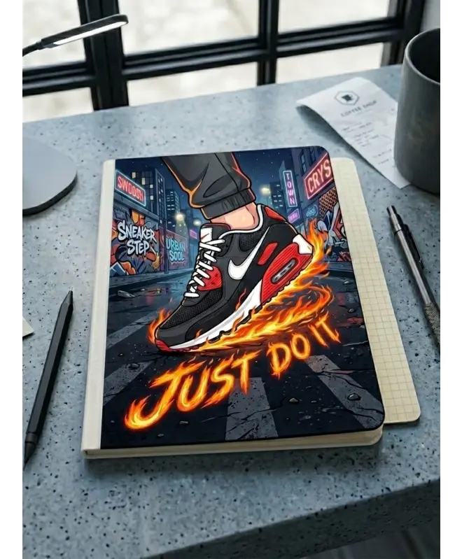 Блокнот в клетку (цветная обложка) 