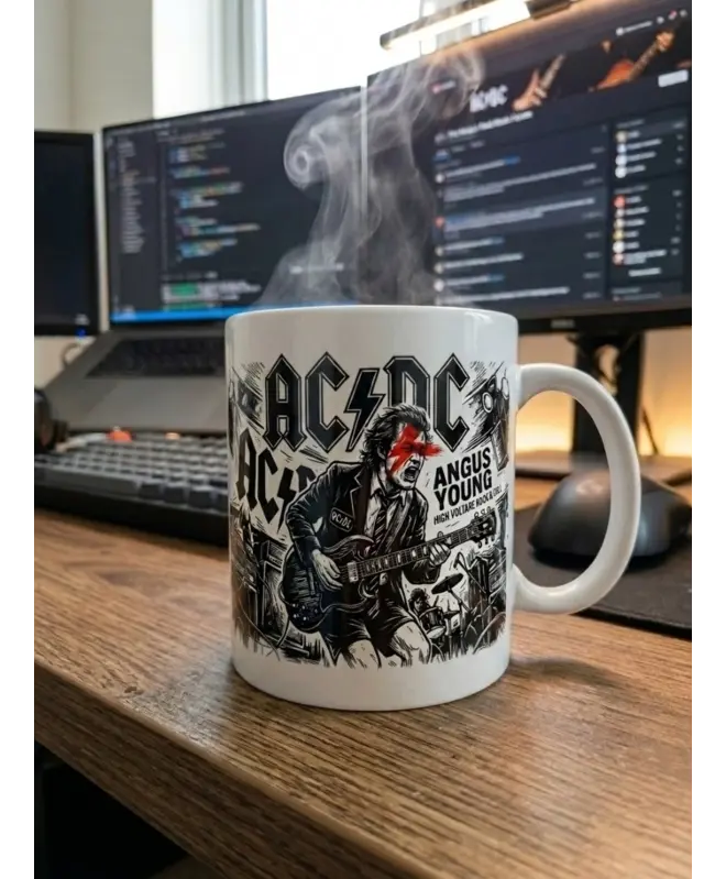 Белая глянцевая кружка 